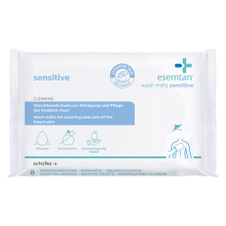 Rękawiczki do mycia ciała bez wody Schülke Esemtan Wash Mitts 8 szt.