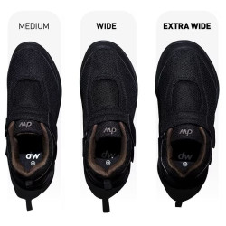 Buty ortopedyczne dla diabetyków Diawin Comfort Black na rzep unisex 2szt.